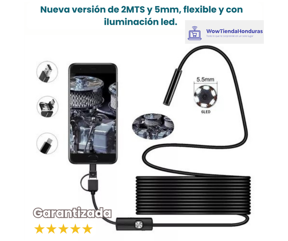 Cam Explorer ™ - Cámara Exploradora para Espacios Pequeños (android)  🎁Envío Gratis🎁