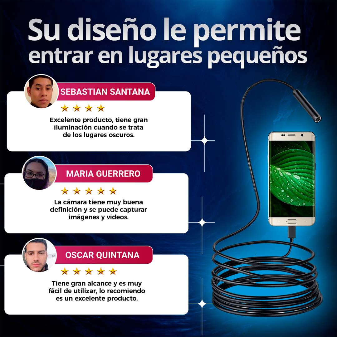 Cam Explorer ™ - Cámara Exploradora para Espacios Pequeños (android)  🎁Envío Gratis🎁