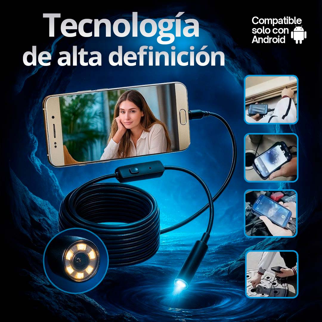 Cam Explorer ™ - Cámara Exploradora para Espacios Pequeños (android)  🎁Envío Gratis🎁